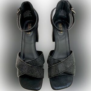 Kenneth Cole Reaction black block heels